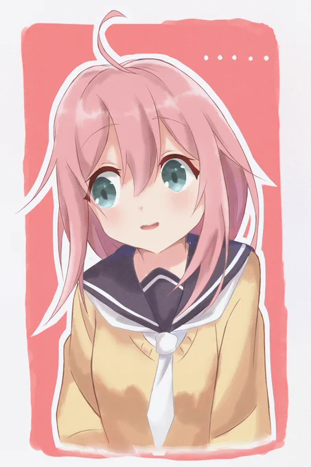 一か月ぶりに絵描きました