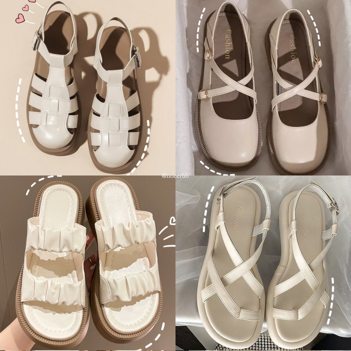 Sendal sepatu aesthetic &amp; comfy✨

✘ a thread ✘