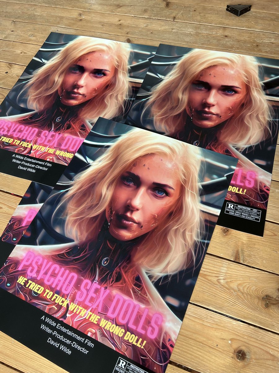 #ComingSoon from writer/director <a href="/DavidWilde66/">DAVID WILDE</a>...

PSYCHO SEX DOLLS! 

Learn more about the film and how you can help make it happen: buff.ly/47nIXz1 

#SupportIndieFilm 
#SpreadtheHorror 
#PsychoSexDolls