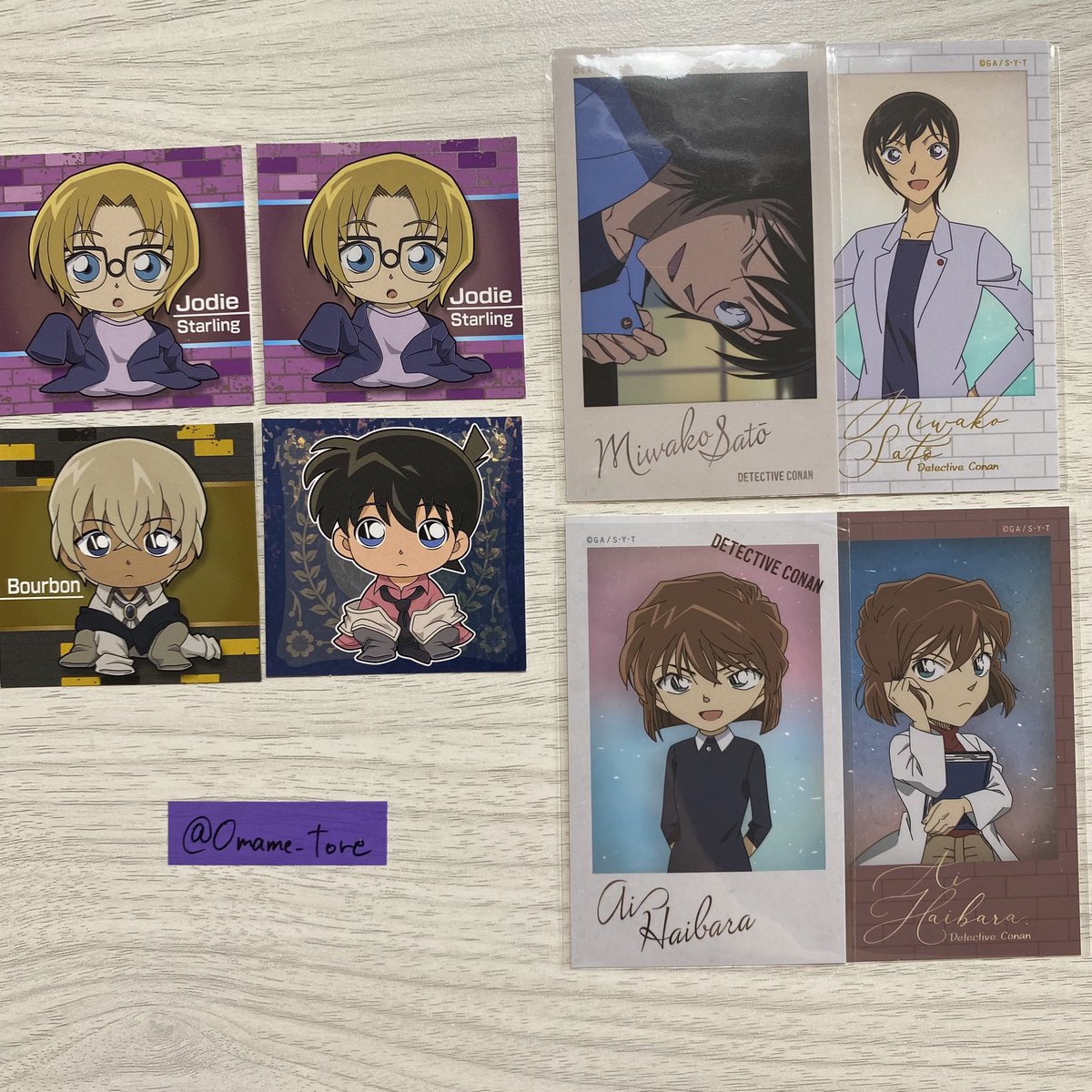 名探偵コナン　交換　ぱしゃこれ　ミニブロマイドコレクション　ホロピカカードコレクション

【譲】画像
【求】降谷零、バーボン、安室透、（沖矢昴&gt;服部平次）
（）内はなんでも検討