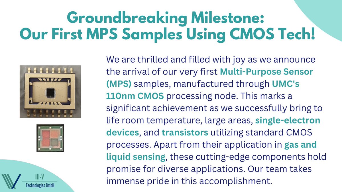3_5_Tech's tweet photo. Groundbreaking Milestone: Our First MPS Samples Using CMOS Tech!
#biosensor #sensor #semiconductor #wearables #technology #innovation #3_5_Tech #Multi_Purpose_Sensor #sweat #healthcare #CMOS #UMC https://t.co/Q1rvdLHJDY