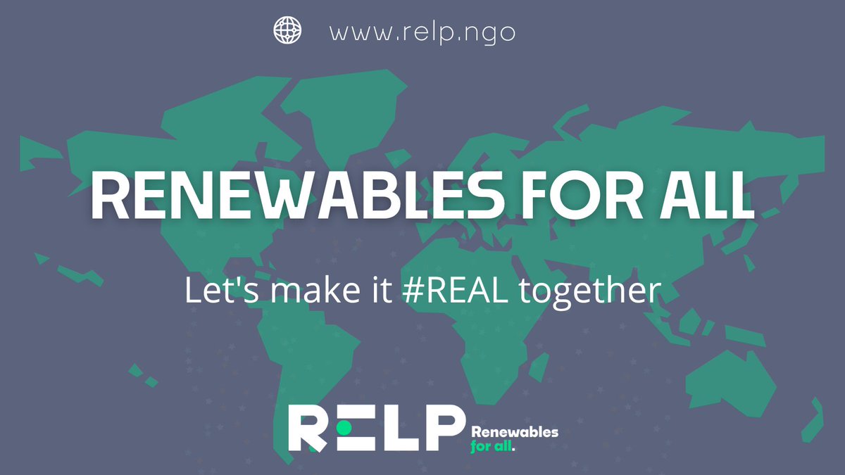 relpngo's tweet image. 🌍 Welcome to RELP (formerly GREENMAP) #RenewableEnergy for all! 🌍
We make renewables #possible, we make them #real! As an NGO, we are committed to unlocking #energy markets and attracting investments in developing countries. 
Learn more about us: relp.ngo