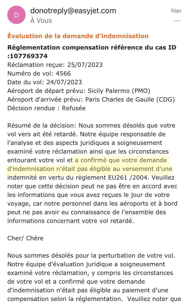 seblambla's tweet photo. .@easyJet ce n'est pas bien de mentir... pouvez-vous revenir vers moi en DM ? 🤡 https://t.co/c7q6MUOfTJ