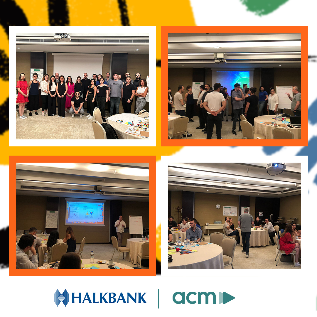 ACM (@acmagile) on Twitter photo Halkbank ile Ayşegül Açar Terzioğlu ve Deniz Özcan eğitmenliğinde iki günlük Oyunlaştırılmış Agile & Scrum Eğitimimizi tamamladık!
Eğitimler hakkında detaylı bilgi için bizimle iletişime geçebilirsin.
egitim@acmagile.com
#acmagile #agile #GST #beagile #scrum Halkbank ile Ayşegül Açar Terzioğlu ve Deniz Özcan eğitmenliğinde iki günlük Oyunlaştırılmış Agile & Scrum Eğitimimizi tamamladık!
Eğitimler hakkında detaylı bilgi için bizimle iletişime geçebilirsin.
egitim@acmagile.com
#acmagile #agile #GST #beagile #scrum