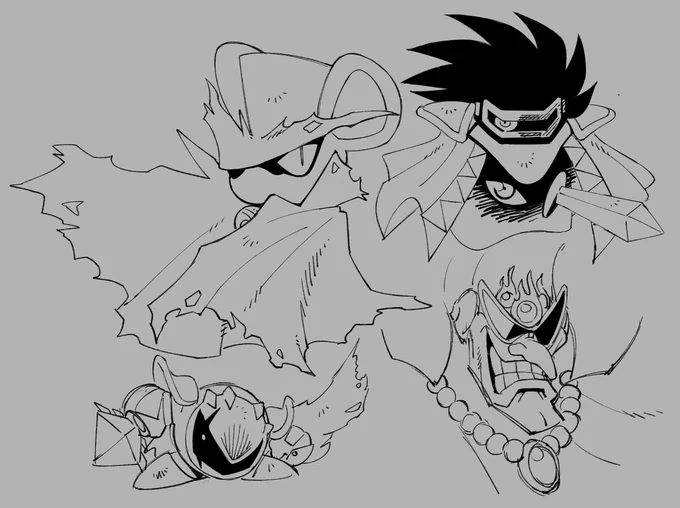 Caped adversary