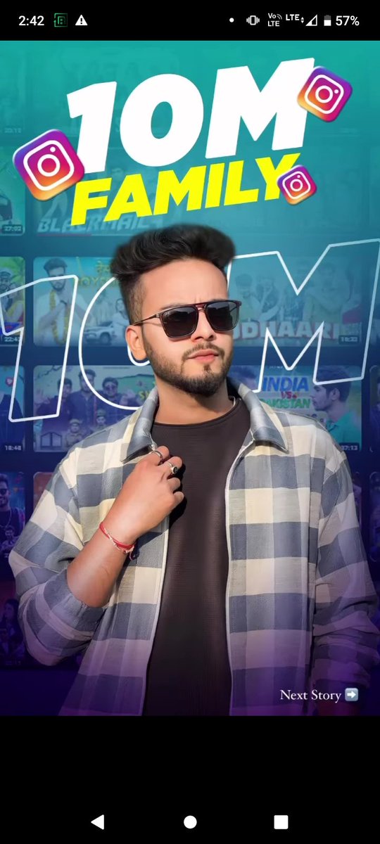 draj41162's tweet photo. 10M family on Instagram 🥳🥳🥳🥳 #ElvishYadav𓃵 #systemmmmmmmmm #BiggBosOTT2 https://t.co/VC3G2ligkY