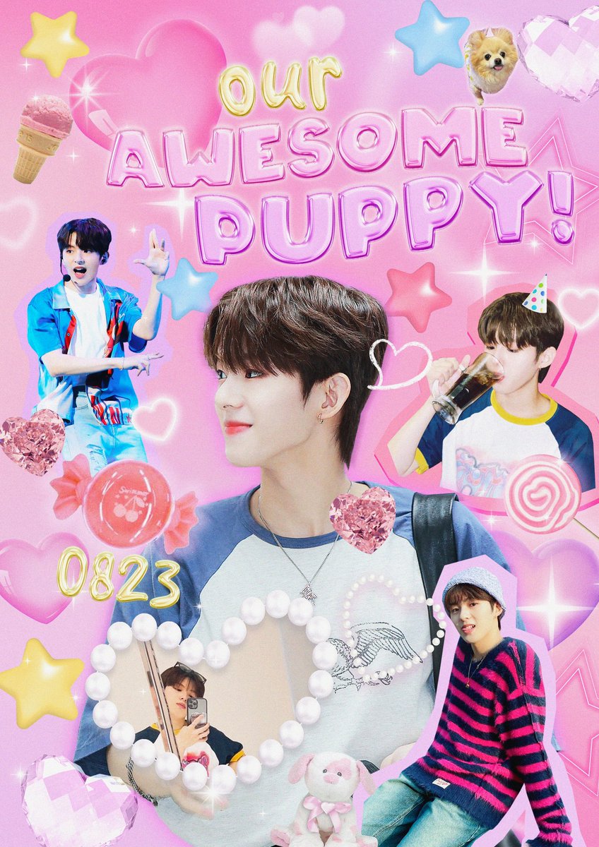 ourawesomepuppy's tweet photo. :¨·.·¨:           
 `·. 𝐎𝐮𝐫 𝐀𝐰𝐞𝐬𝐨𝐦𝐞 𝐏𝐮𝐩𝐩𝐲 ! ⁺˖♡･

사랑하는 히로토의 생일을 축하하며 카페와 포토프레임 이벤트를 진행합니다 ♡₊˚ ⋆ 

💌아이오쓰리 건대점
💌8.22~8.23

#our_awesome_puppy_hiroto
#여름에_태어난_강아지_로토야_생일축하해

#RT추첨 네분께 선물을드려요❤️ https://t.co/fZl7hsxeiX