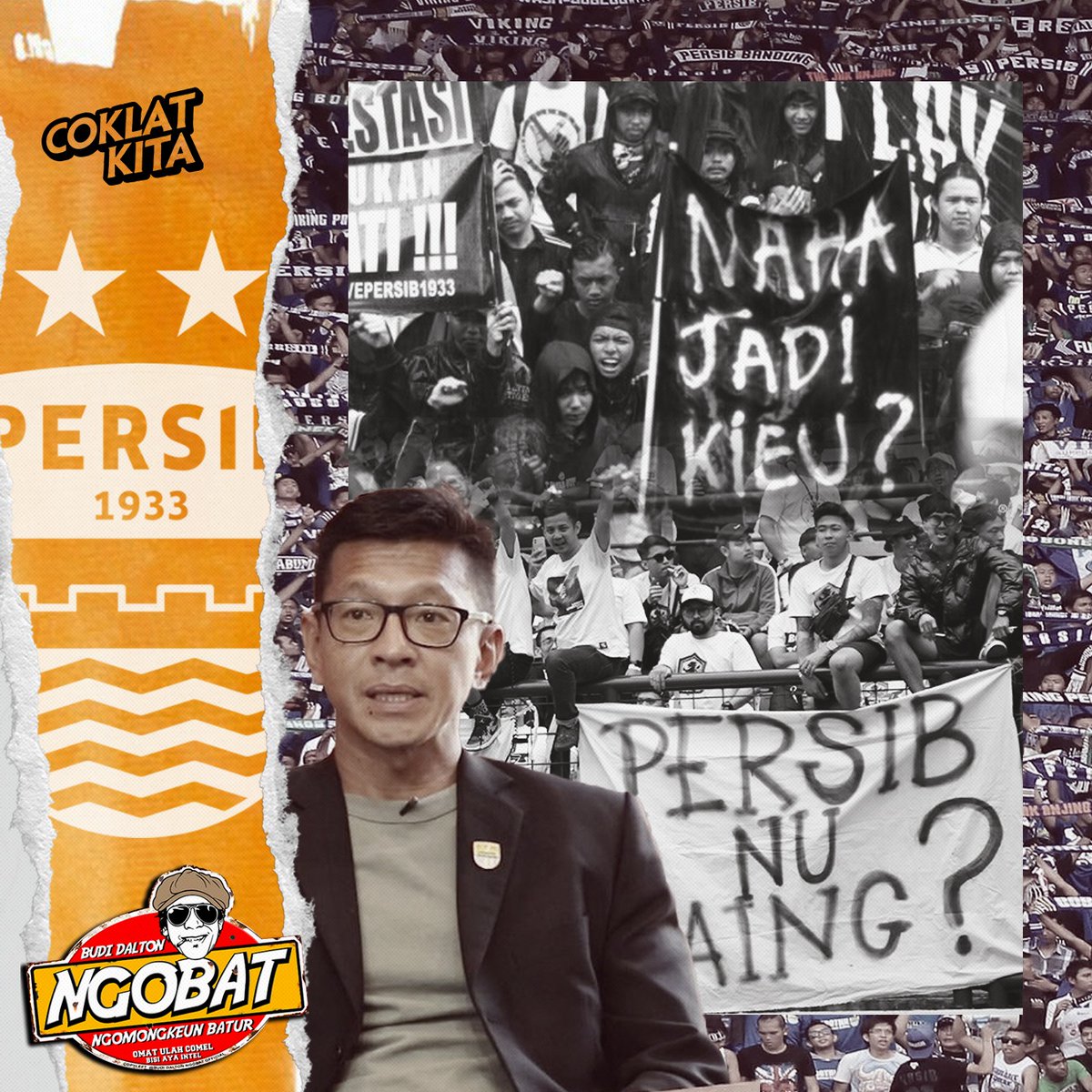 CoklatKita's tweet photo. Malem Selasa ngomongin Persib pasti seru. Ya ga sob? Apa lagi kalo ngomonginnya bareng Kang Teddy Tjahjono 

Yuk ah gaskeun nonton ngobat mau sendirian atau biar lebih rame nobarkeun sambil ngopi bareng temen atau tetangga asik juga nih sob.

#CoklatKita
#Ngobat
#Persib https://t.co/8Yr1IGg4Da