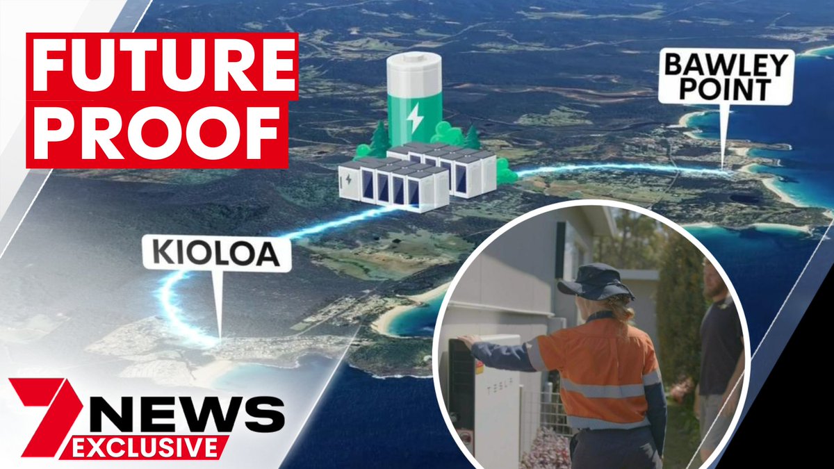 With fears another bushfire-filled-summer is on the way, small towns devastated by previous blazes are future proofing their homes. Residents on our south coast are being connected to their own electricity microgrid to protect their power supply. youtu.be/Zii1SNG3vP8 #7NEWS
