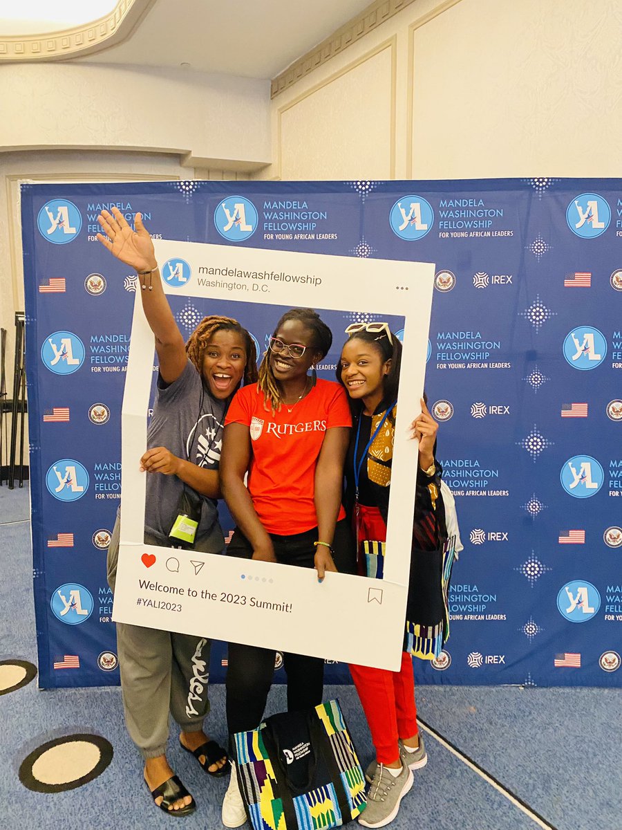 Welcome to the 2023 Mandela Washington Fellowship Summit !🎉

Welcome to Washington DC!✨

#MandelaFellows
#Yali2023