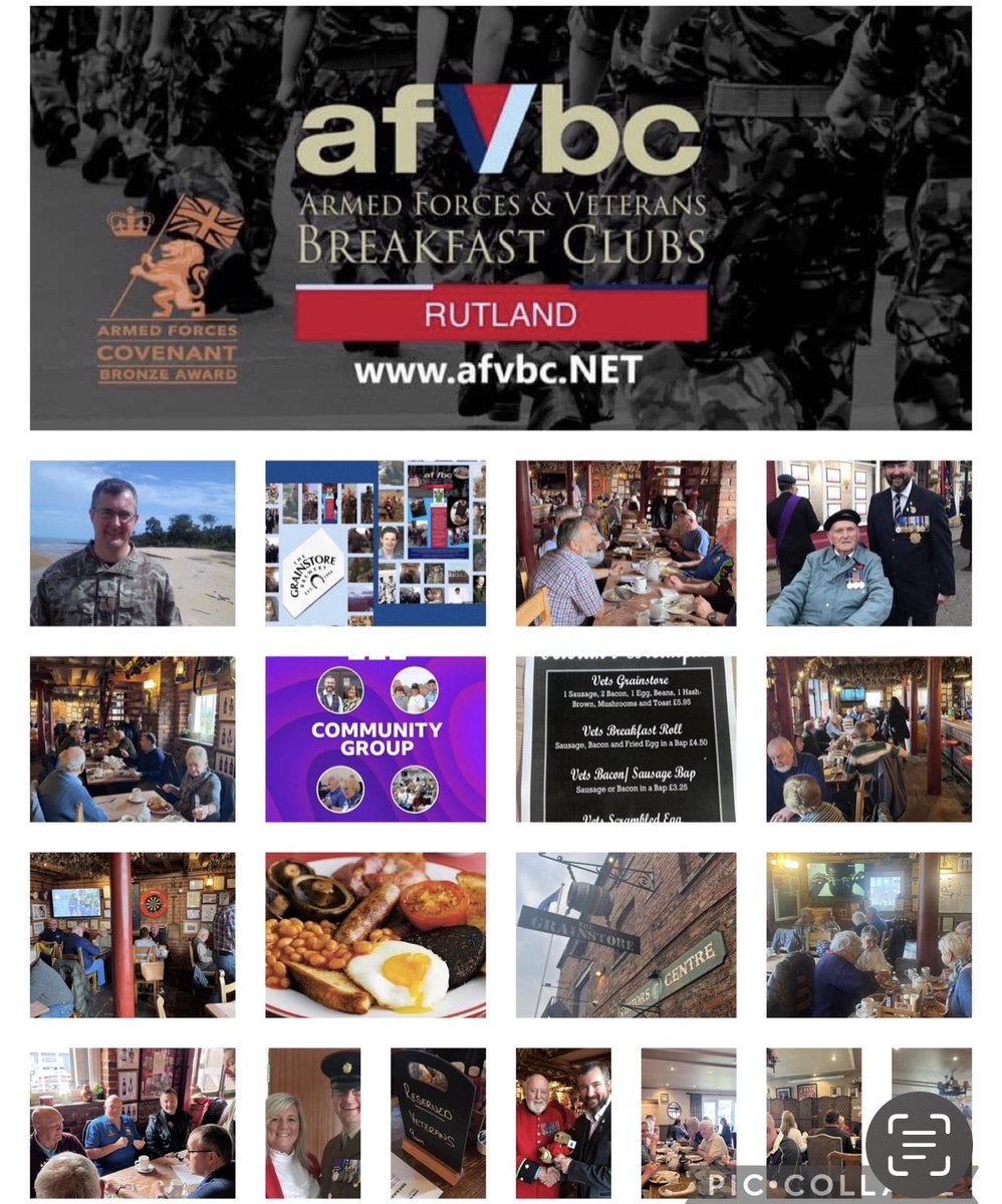This Saturday sees the fifth anniversary of the breakfast club. We are grateful for everyone’s support over those five years and moving forward, especially <a href="/thegrainy/">Grainstore Brewery</a> who have been with us from the beginning. <a href="/RutStamSound/">Rutland & Stamford Sound</a> <a href="/RafaRutland/">RAFA Rutland</a> <a href="/RBLOakham/">Royal British Legion Oakham</a> <a href="/RAnglians/">Royal Anglian Regiment Charity</a> <a href="/7thRats/">7 (UK) Brigade 🇬🇧</a> <a href="/RoyalNavyFPS/">Royal Navy Family and People Support</a>