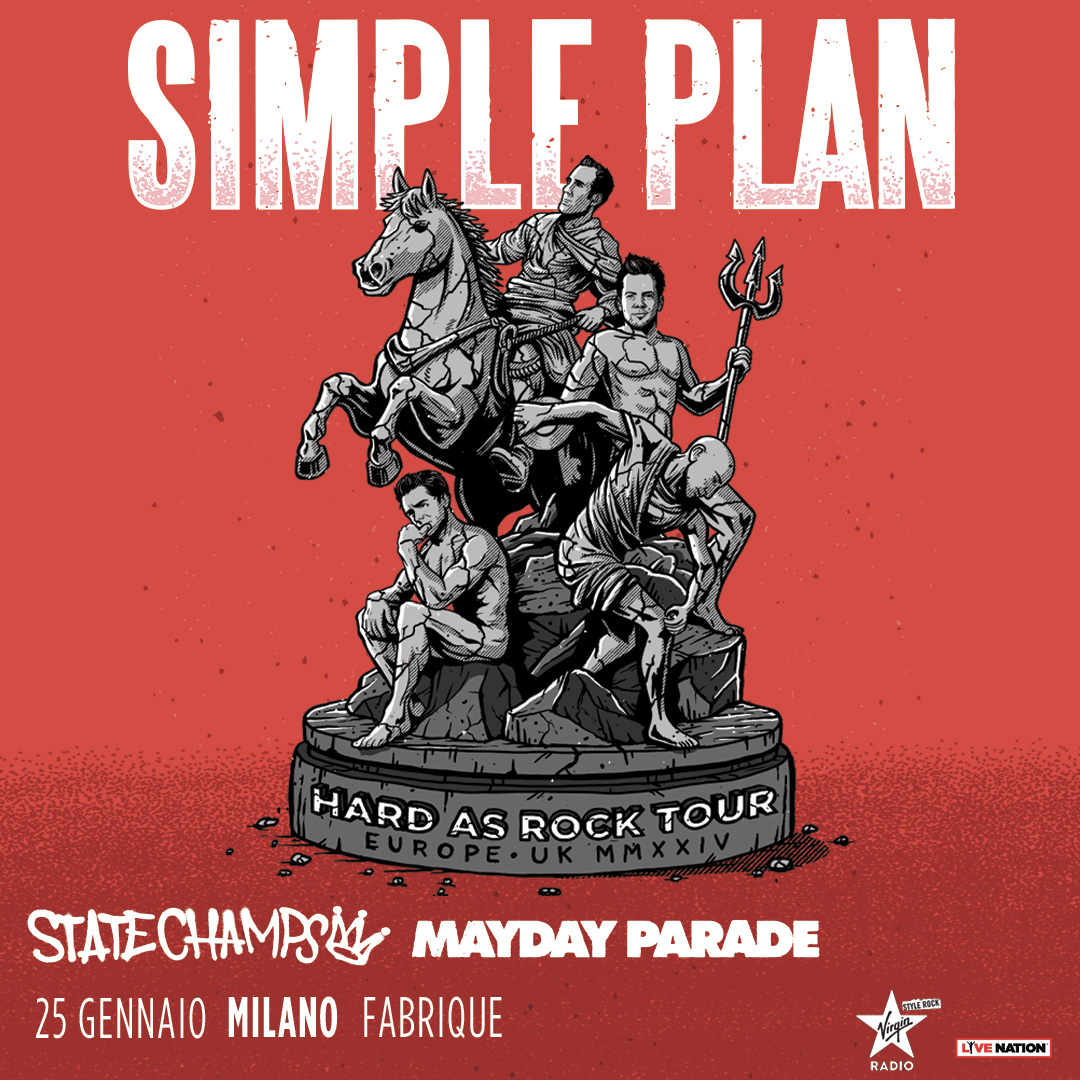indipendente's tweet photo. Quest'inverno i #SimplePlan sono pronti a scaldarvi a suon di pop punk con un unico imperdibile appuntamento! 🔥 

25 gennaio 2024 • Milano, Fabrique  

Biglietti disponibili tramite prevendita #MyLiveNation dalle 10 del 2/08 e in vendita generale a partire dalle ore 10 del 4/08 https://t.co/vtEK0fSOAd