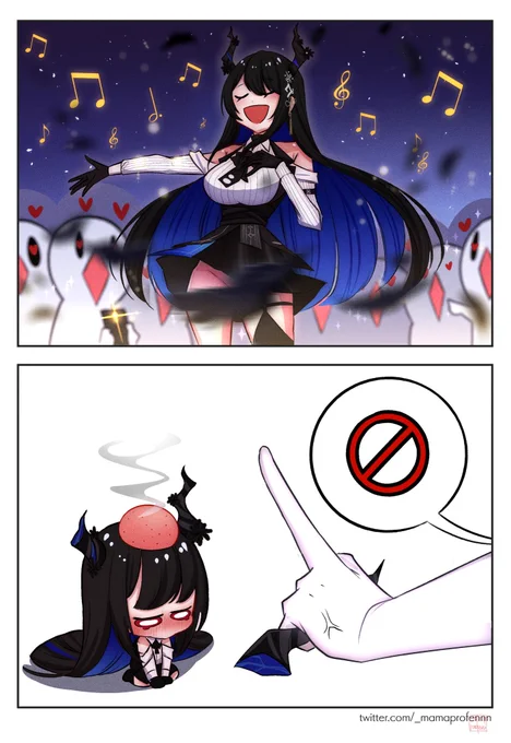 No more horny for u, Nerissa 💢  #RavenCrafts #holoAdvent
