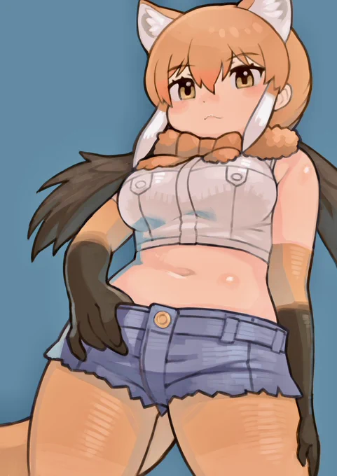 #今月描いたイラストを晒そうワンフェス準備しながらデケーオツパイとかふつうのフレンズを描きました。 