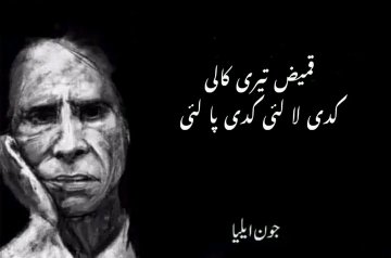 Mahii_TumBhiNaw's tweet image. Once jaun Elia Fateh Khan said: