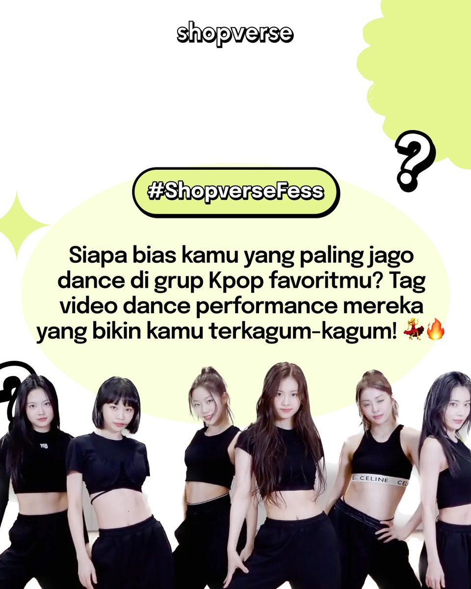 shopverse_id's tweet photo. Si paling jago ngedance? Drop vidnya👇

---
Jajan merch #JaminanTermurah di SV🫶
✅DP 25% doang
✅Freeongkir!

#shopversefess #kpopmerchmurah #kpopmerch https://t.co/OwUOcqgu2S