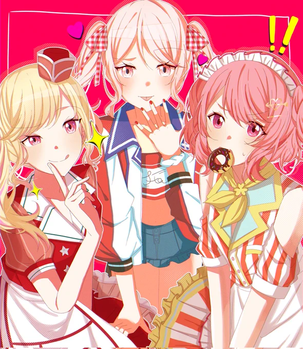 アメリカンでめちゃくちゃ可愛い #prsk_FA