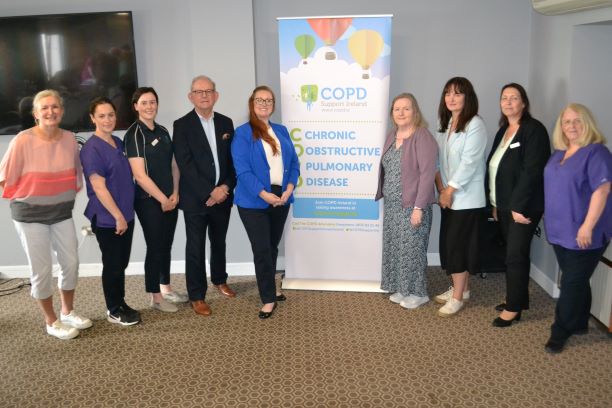 HSE Dublin and Midlands (@hsedubmidlands) on Twitter photo A new peer support group for those living with #COPD in #Portlaoise & surrounding areas has been launched &is now meeting weekly on Wednesdays from 11am at the Portlaoise Parish Centre. Participation is free at all times <a href="/COPDSupportIre/">COPD Support Ireland</a> #Laois
For info: bit.ly/3OyrjAW A new peer support group for those living with #COPD in #Portlaoise & surrounding areas has been launched &is now meeting weekly on Wednesdays from 11am at the Portlaoise Parish Centre. Participation is free at all times <a href="/COPDSupportIre/">COPD Support Ireland</a> #Laois
For info: bit.ly/3OyrjAW