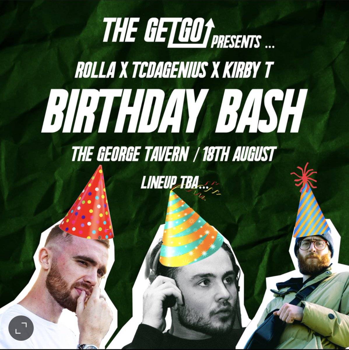 RollaPayback's tweet photo. Birthday coming up this weekend😅

Throwing a party on the 18th who’s gonna roll down?👀got some heavy artists on the line up to this one too💥

@KirbyT_DJ @TCDAGENIUS https://t.co/i4f3xrxyFy