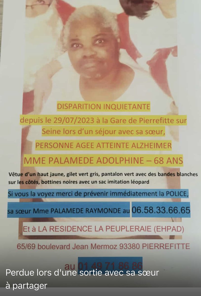 fenoudja's tweet photo. À partager svp https://t.co/eRVLc3eA6P