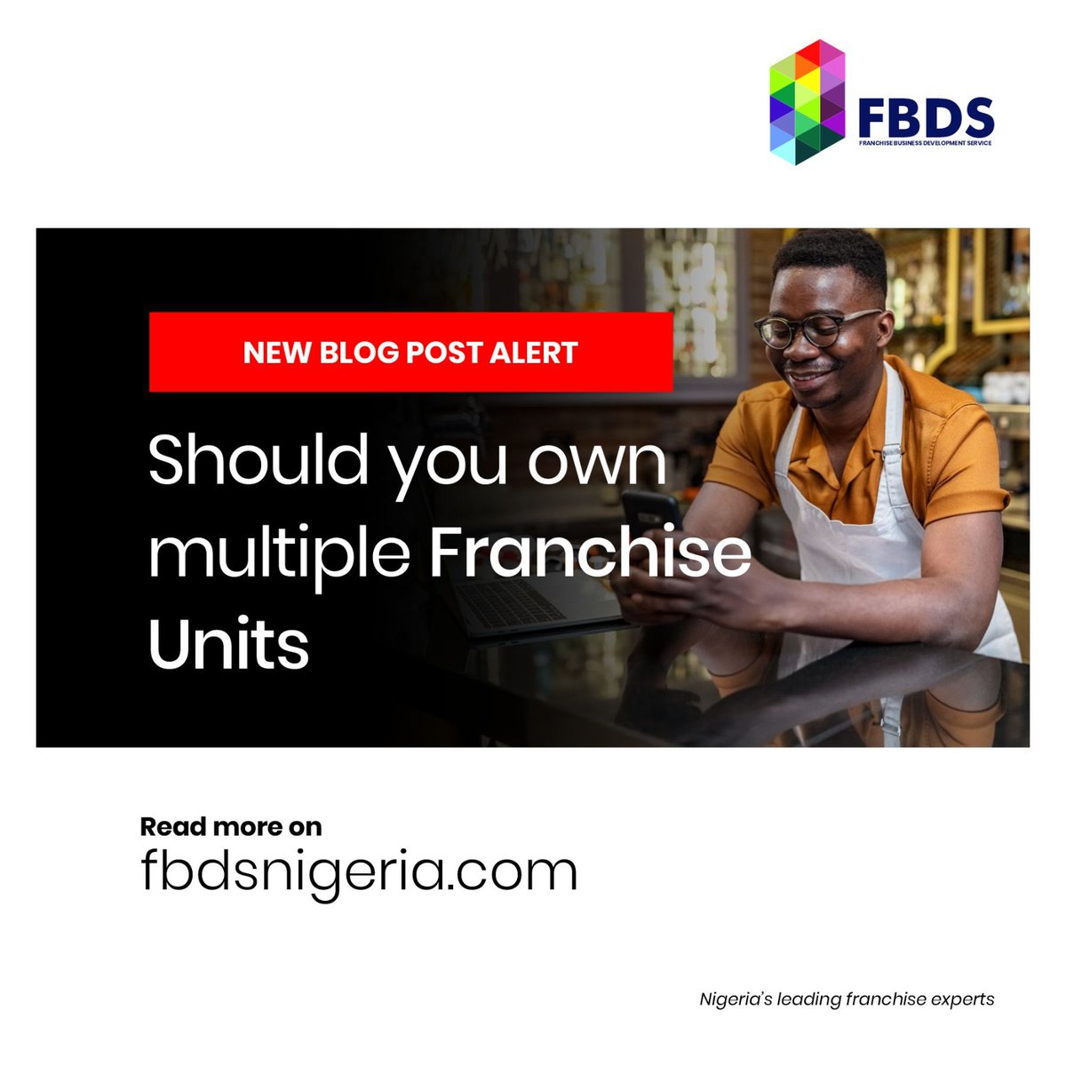 FBDSnigeria's tweet photo. Do you need to own several franchise units?
Visit our website at https://t.co/RpCnEknifo... to learn more.
For useful articles about franchising, see our blog.
We are your go-to source for anything about franchising.
#fbds #franchise #franchising https://t.co/aQ8puoXprk