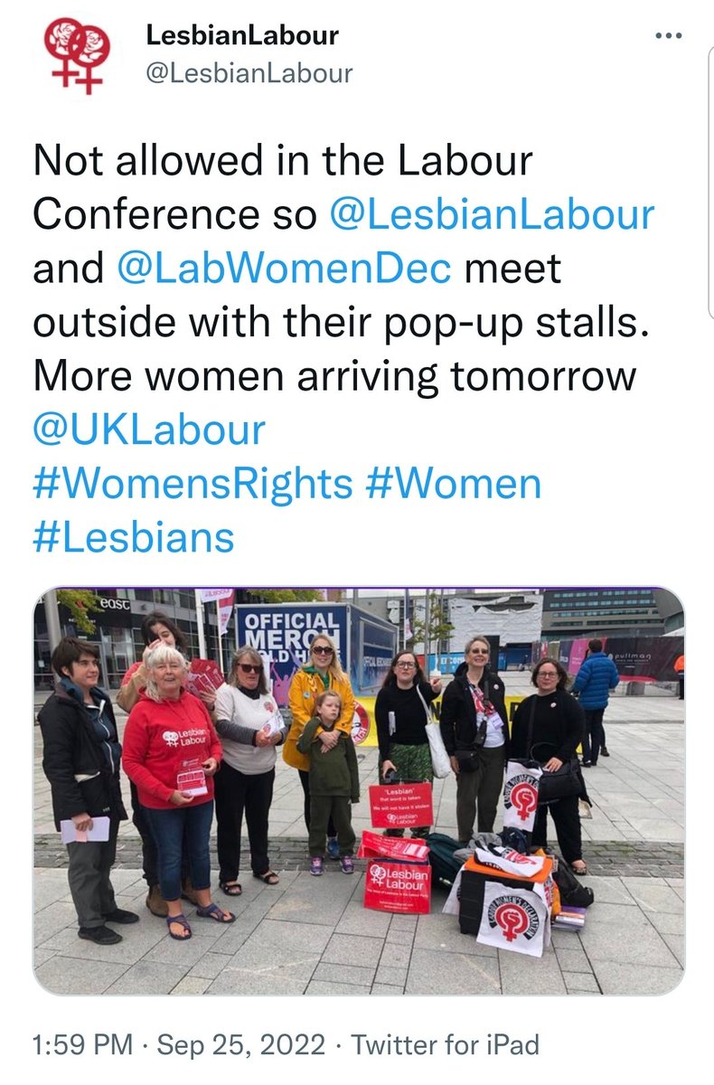AjaTheEmpress's tweet photo. After years of being shat on
 After years of being calles a Nazi After countless women thrown out the party 
@UKLabour need to apologise to ALL women for the hell they have put us through in the name of gender ideology. #ApologiseToWomen

Can we get it trending? https://t.co/GTXCspeeN6