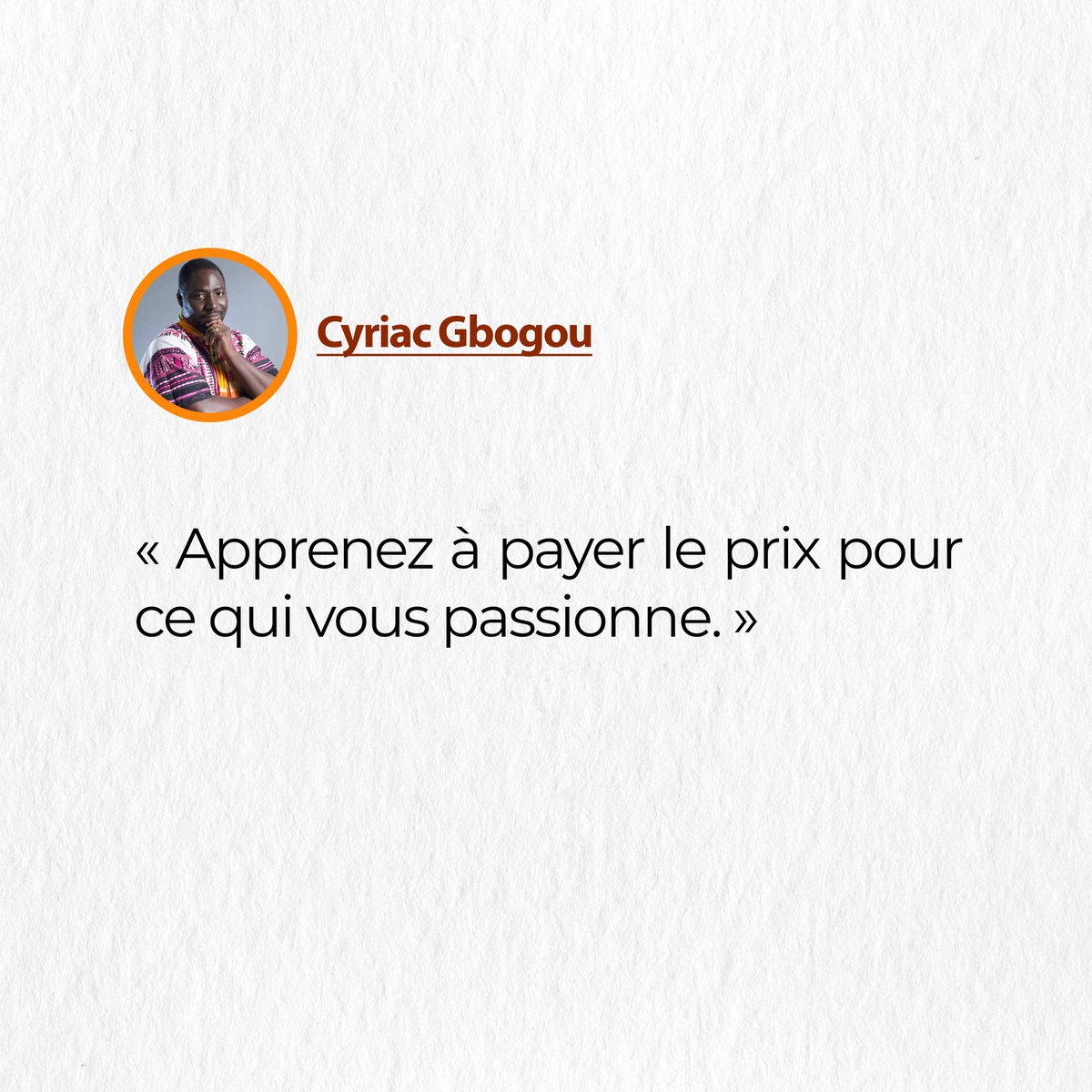 Il est essentiel pour la réalisation de nos objectifs que nous soyons prêts à faire des sacrifices et à investir du temps, des efforts et des ressources pour atteindre ce qui nous passionne. 

Agréable semaine 🙏