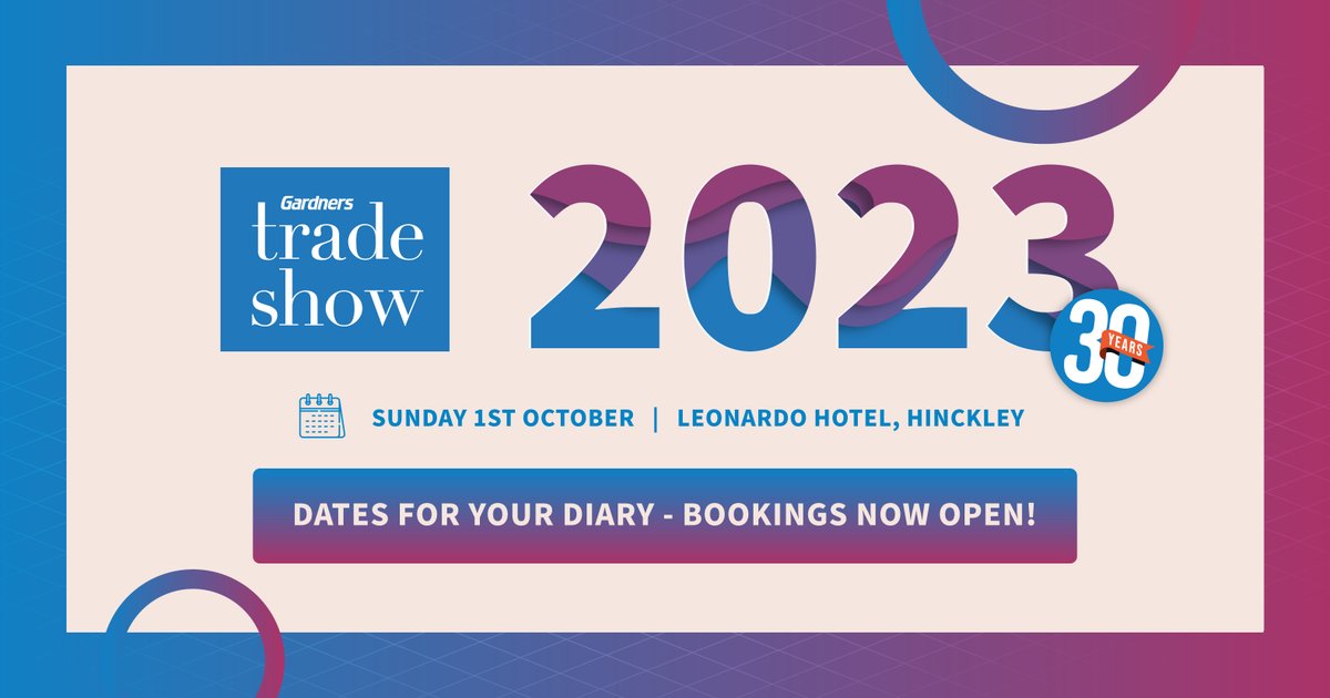 📢Urgent Update Required: Update your calendars for October 1st & set your status to busy, because bookings for both events are now OPEN! 🎉 Get ready to connect with the Gardners team, authors, publishers, & amazing booksellers! 📚 #Tradeshow30 #Gardners