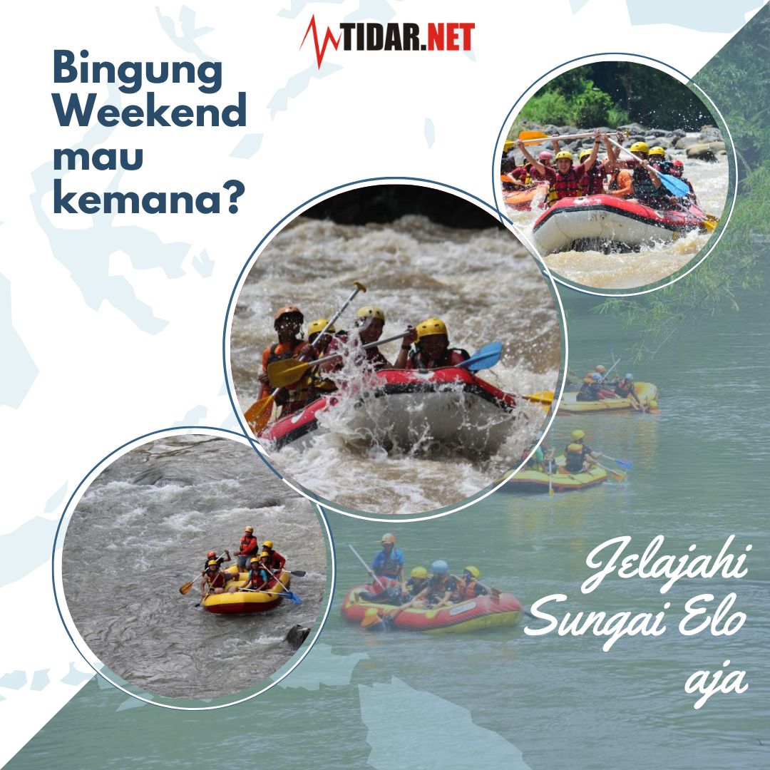TidarNet's tweet photo. Mimin kasih rekomendasi tempat wisata untuk SOBAT https://t.co/nSxS9etJyc yakni wisata air Sungai Elo atau lebih dikenal dengan Rafting. Sobat bisa menikmati keindahan dan mengarungi alur Sungai Elo dengan jeram atau arus air menggunakan boat. #rekomendasiwisata https://t.co/C9njGacbUz