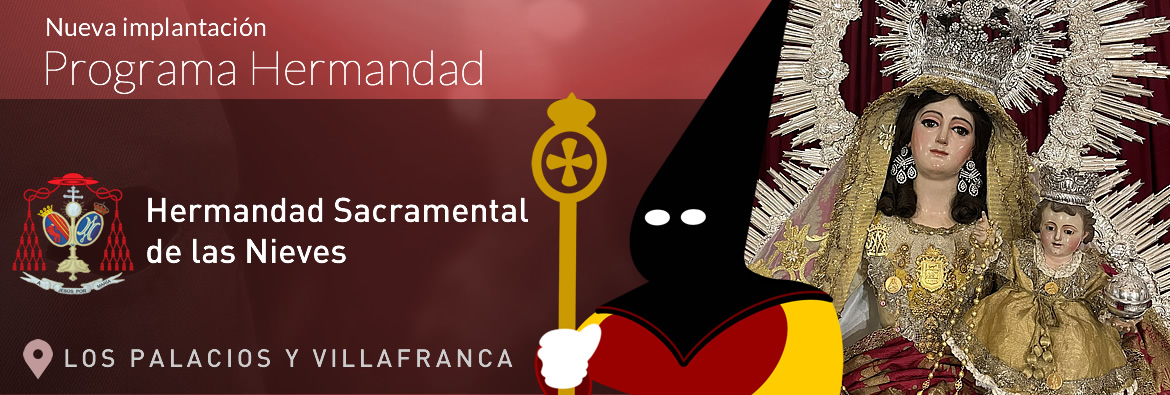 hermandadh6's tweet photo. 📣Nueva implantación: El #programahermandad se convierte en el Sistema Informático de
@SacramentalLP #lospalaciosyvillafranca #VirgendelasNieves ¡bienvenidos a esta gran familia cofrade! https://t.co/UJSSbLfPqj