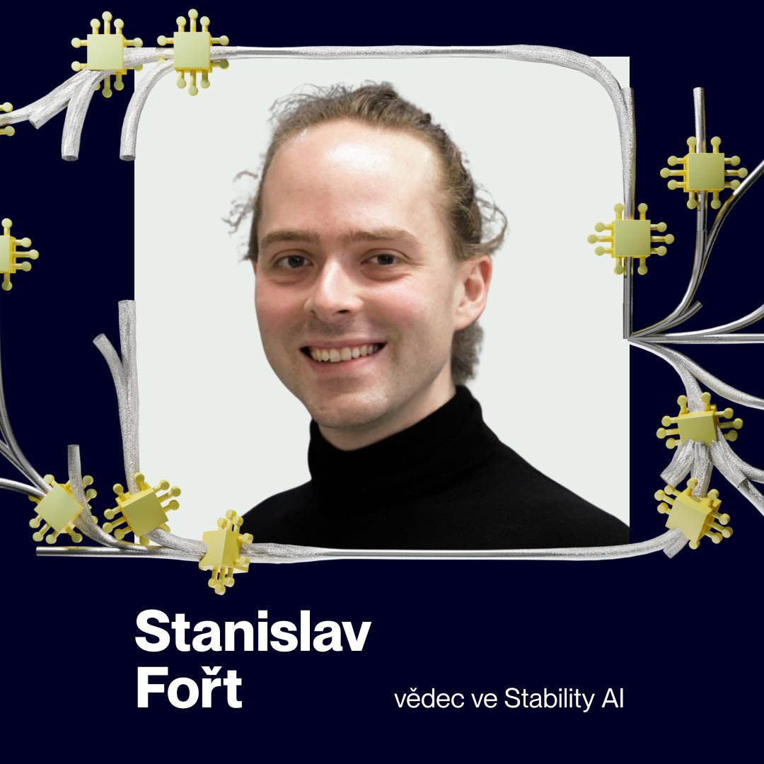 Stanislav Fořt je přední vědec ve startupu Stability AI. Ve Spojených státech se věnuje výzkumu umělé inteligence (nyní ve startupu Anthropic), automatizaci vědy a taky použití AI v oblasti kvantových počítačů a astrofyziky. #zaplettesesinovaci #tydeninovaci2023 #inovace #ai