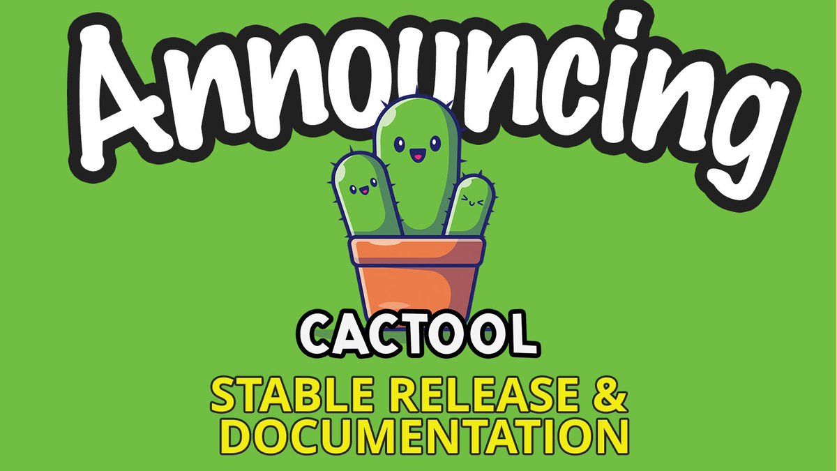 I’m pleased to announce the latest (& greatest) release of Cactool 🌵

🧵If you’re a researcher who does any sort of #ContentAnalysis of either social media or visual media, you’ll want this tool in your arsenal. Best off all, it’s free.

Check below 👇

Cactool.github.io