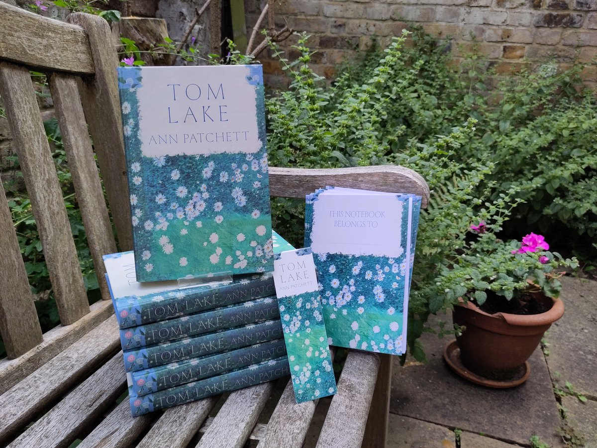 Just arrived! Tom Lake by #AnnPatchett : the perfect read for Summer in the garden or on holiday.

There are matching notebooks and bookmarks for early visitors to the bookshop!

#SummerReading 
#shoplocal 
#PrimroseHill
#NW1
#independentbookshop
#holidaybooks