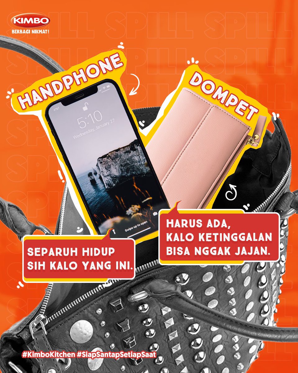 KimboIdn's tweet photo. Barang-barang ini kalo ketinggalan bisa bikin mood berantakan seharian sih. Apalagi kalo lupa bawa sarapan, auto lemes memulai kerja 😌

#Kimbo #KimboKitchen #SiapSantapSetiapSaat #NikmatBerkualitas #BerbagiNikmat #BikinSemuaHappy #LebihMengertiKeluarga https://t.co/x3QhjE6BTh