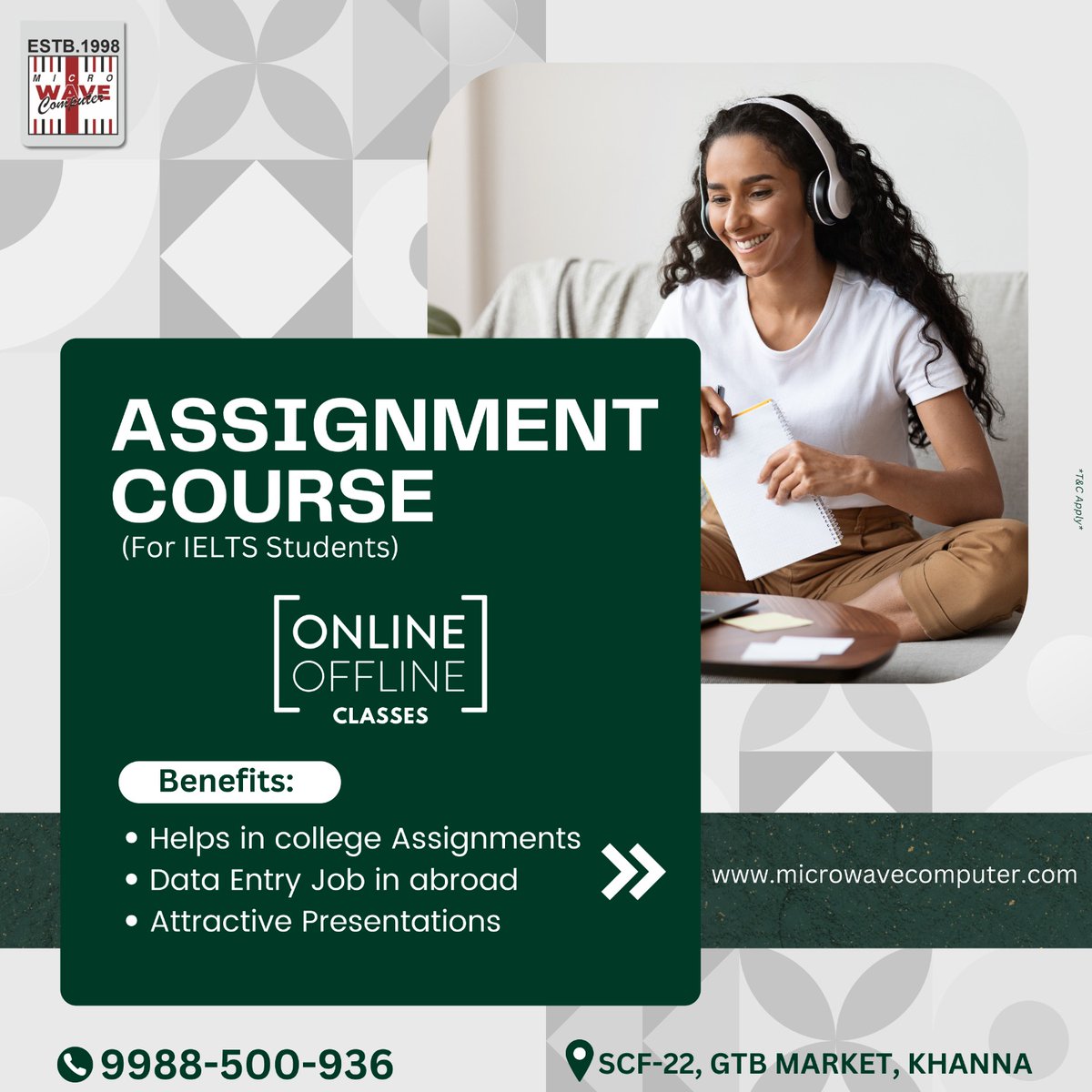 mwc_98's tweet photo. 🌍📚Prepare for success in abroad studies with our Assignment Course in Khanna. Gain essential skills to excel academically and thrive in your international educational journey!
📲9988-500-936
#AssignmentCourse #Khanna #IELTS #career #abroad #ManishaRani𓃵 #BiggBoss #RamCharan https://t.co/Copr0eqlCd