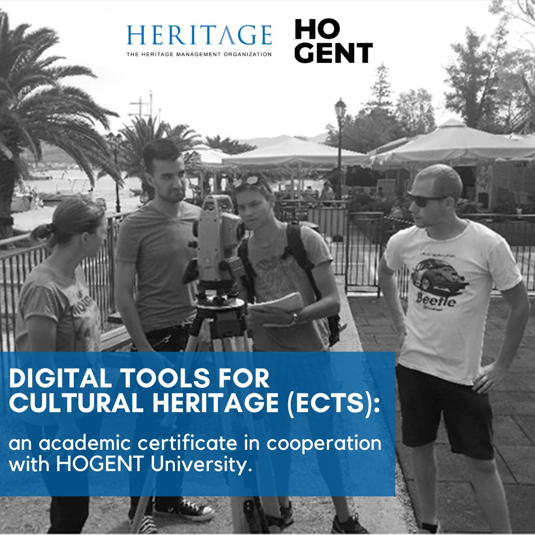 Heritage_Nation's tweet image. Last round of applications 🎓📣
Are you a student/ young professional &amp;amp; want to aquire essential spatial technology skills?
Apply to the new academic certificate "Digital Tools for Heritage Management" offered by HERITΛGE &amp;amp; Hogent by August 30: heritagemanagement.org/certificate/
#ects
