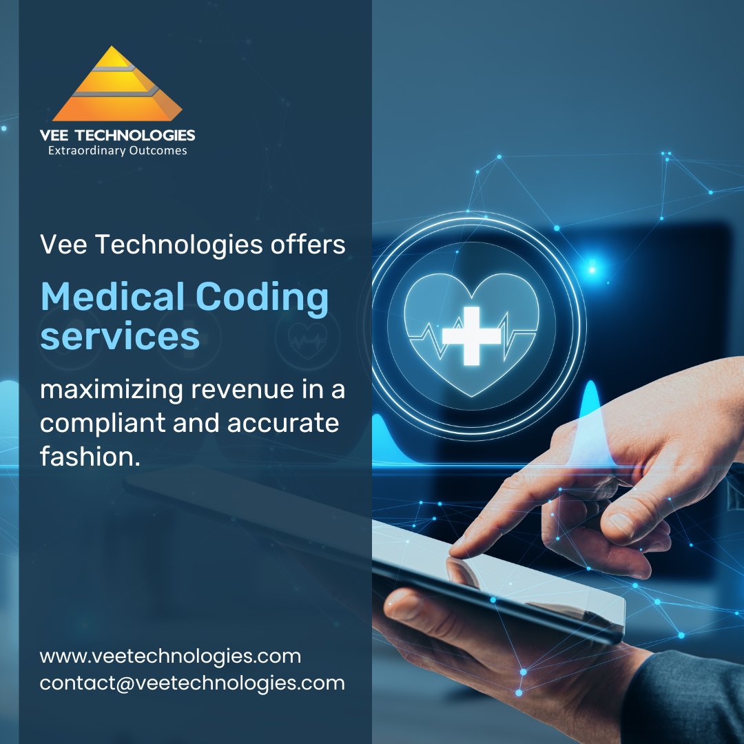 thesonagroup_JP's tweet image. Vee Technologies offers #MedicalCodingServices to the global #healthcareindustries in a compliant and accurate fashion. Some of our services include: #HCCCoding, RADV review, RAF optimization, DRG Validation, and payment integrity audits.
Know More: rb.gy/heypx
