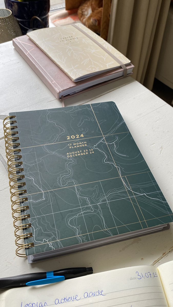 Met het nieuwe schooljaar komt ook een nieuwe agenda, geheel in thema 🗺 

#aardrijkskunde #maps