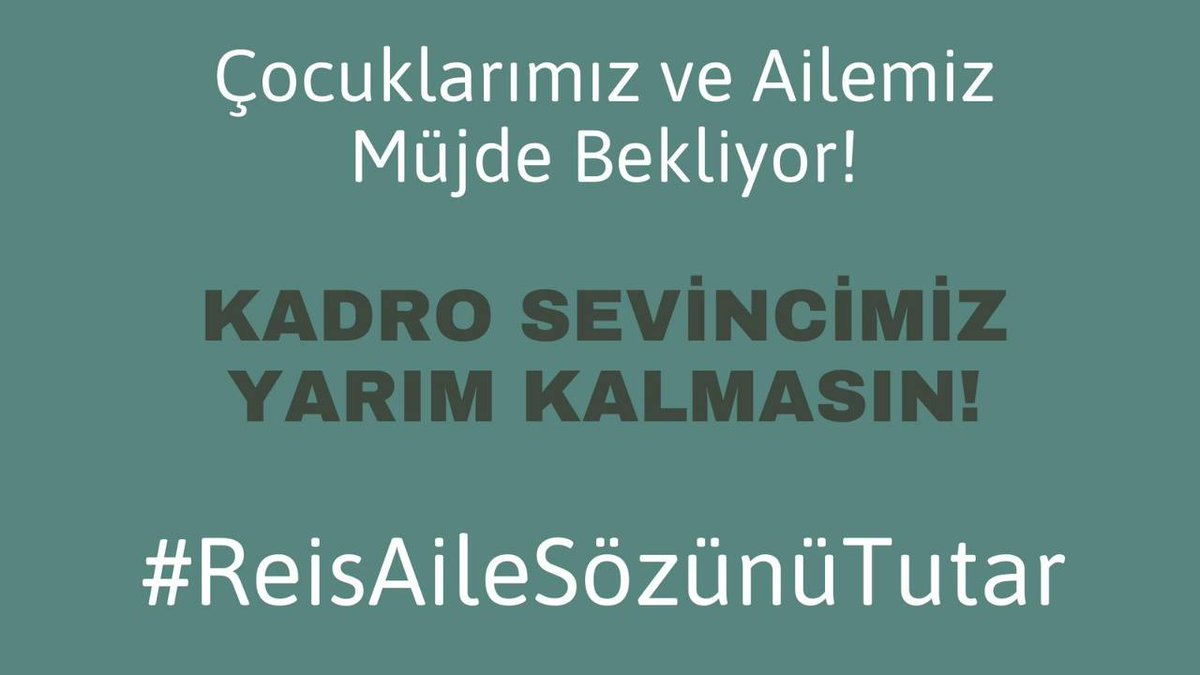 aem_ayse's tweet photo. @bilalsbbiricik @RTErdogan @Yusuf__Tekin @ibrahimyumakli @DIBAliErbas @drfahrettinkoca @Mahi_Nur @mfatihkacir @kemalsamlioglu @cftcblnt Anayasal hakkımız olanı istiyoruz Cumhurbaşkanımız @RTErdogan in sözünün yerine getirilmesini bekliyoruz. @Yusuf__Tekin https://t.co/FYDOA7tyfh
