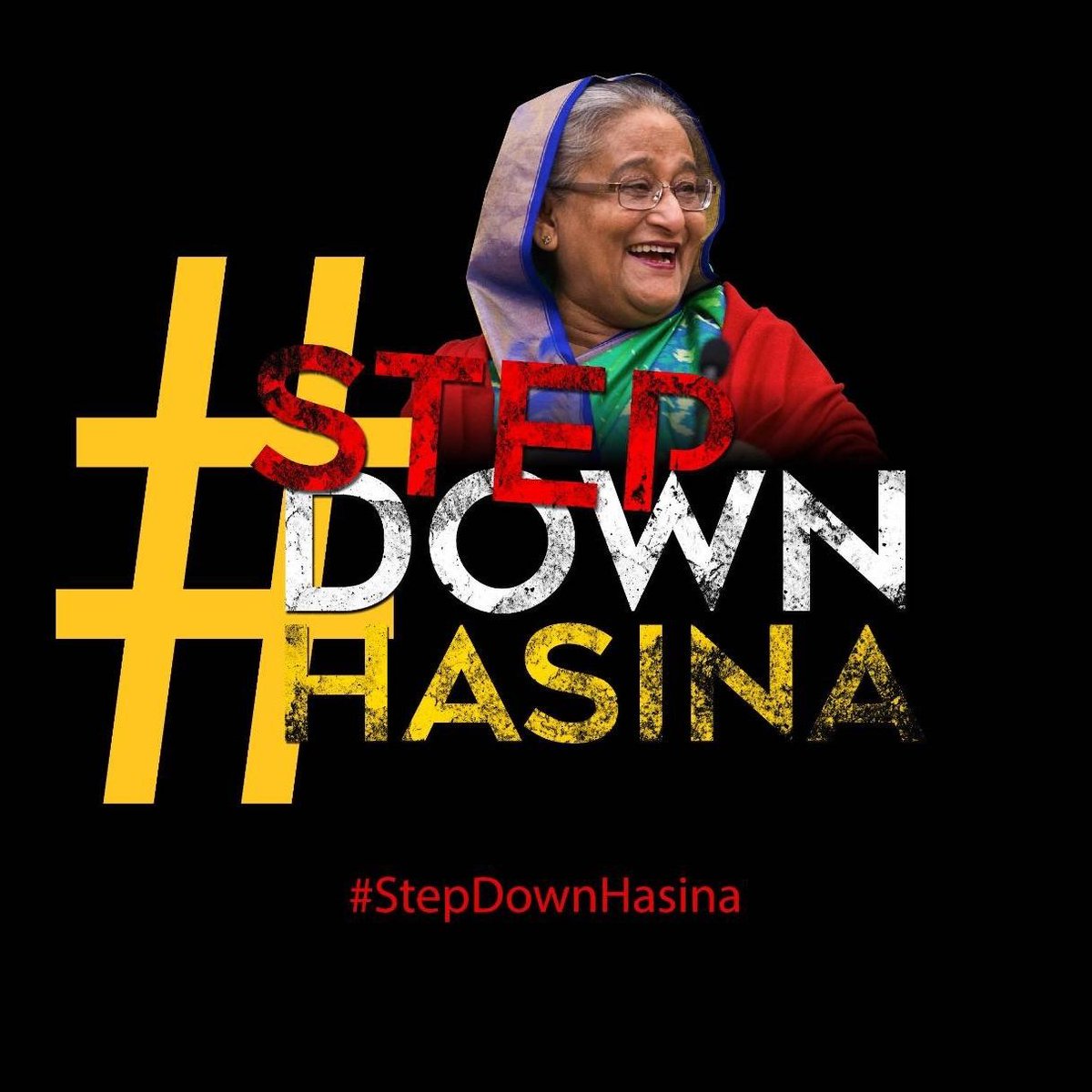 RussellAnamul's tweet photo. #StepDownHasina
#Onepointdemand
#Awamiterrorists
#RestoreCaretakerGovt
#SaveBangladesh https://t.co/Y6kx58jFu5