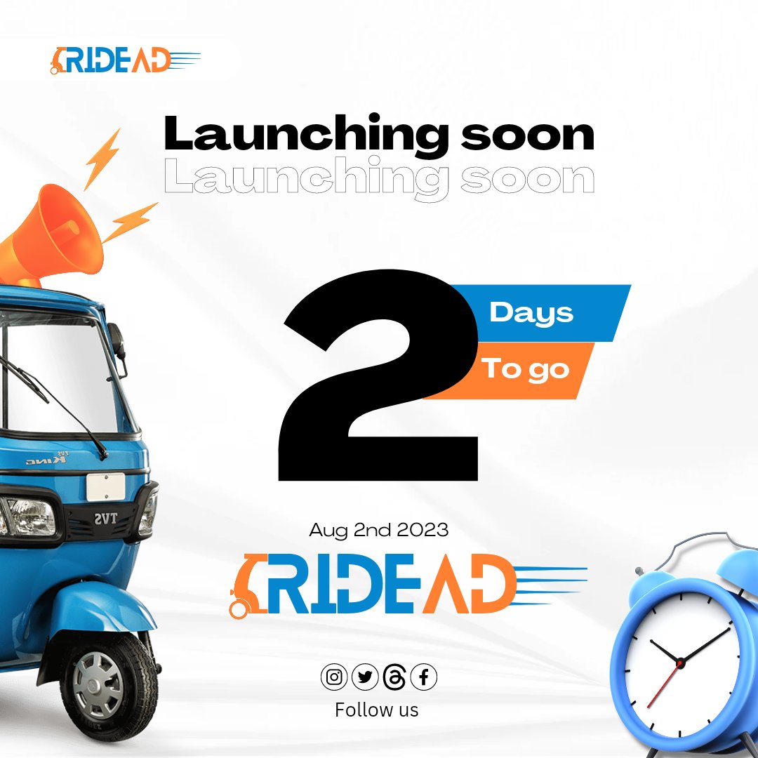 the_ridead's tweet photo. Don't miss out on this π€©
β¨ Be part a of the #RideAD community as we launch you into the world of #technology π€ #advertisement #MondayMotivation https://t.co/wkMCjbzUTc