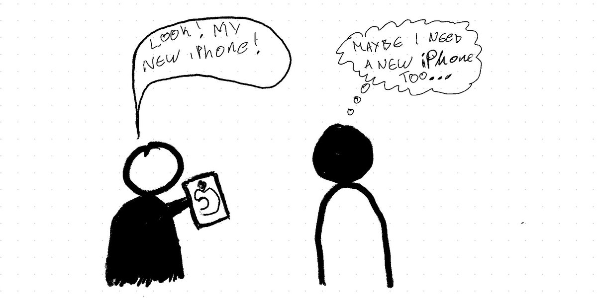 10x surge in likelihood to upgrade your phone if a friend does! From analyzing ML algorithms that aim to predict the probability to purchase a device. This trend spans at least 3 countries. What drives it: social pressure, envy, or more? Fascinating insight into human behavior.