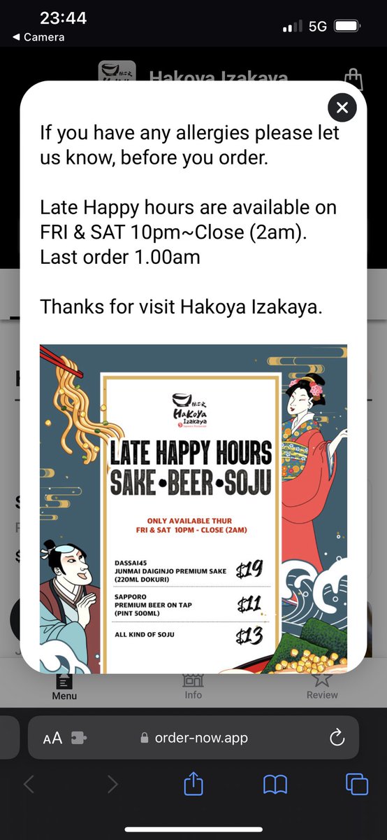S2Australia's tweet photo. 📍 Hakoya Izakaya（Melbourne）

金土は夜中2時まで開いてる日本食屋さん🍺
さしみとすき焼き食べたけどどっちもめっちゃ美味しくておかわりした🫶🏼笑
珍しく深夜にハッピーアワーもしてるのも良き🙆‍♀️ https://t.co/69M5Q3Y16j