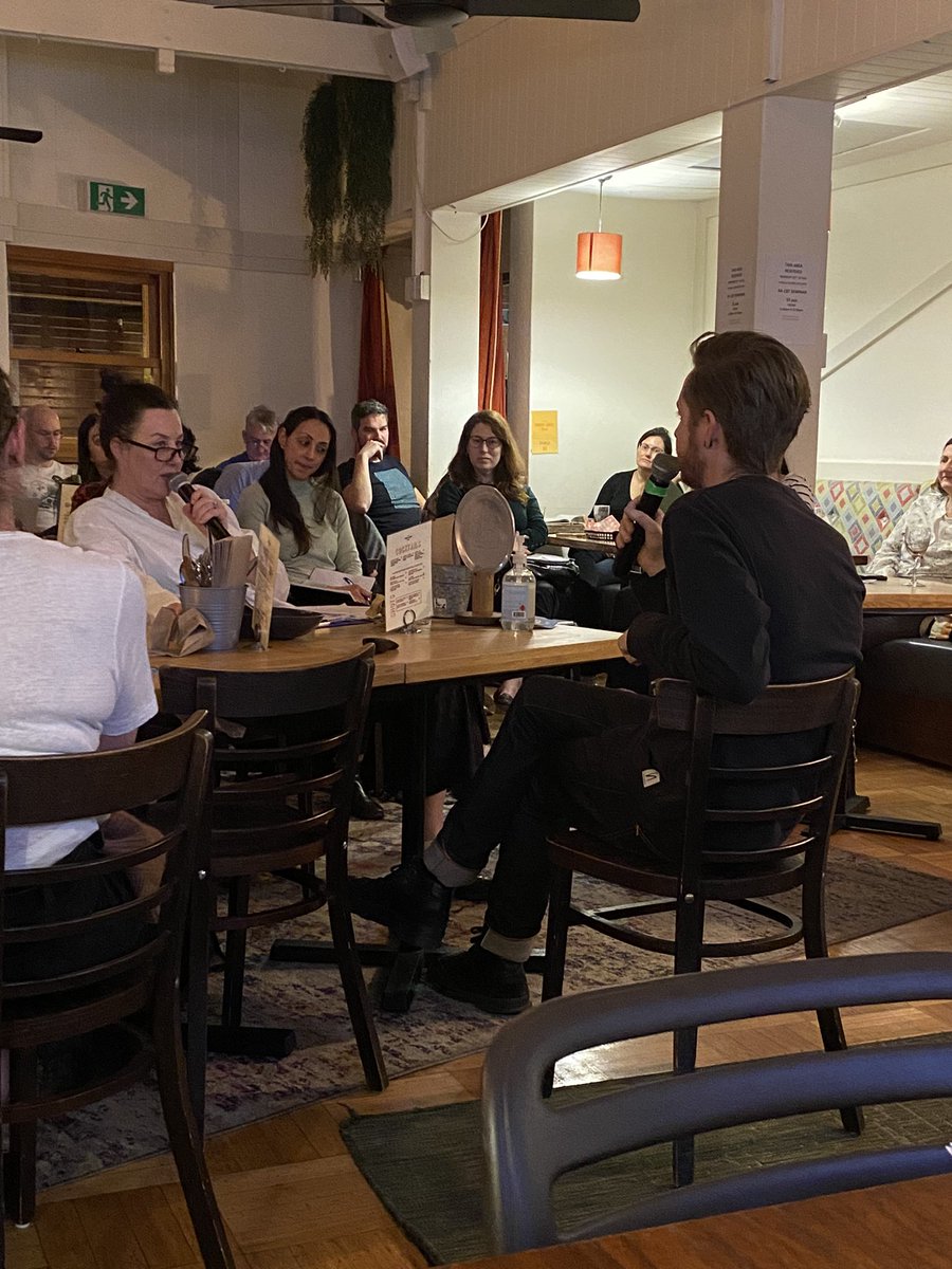 Imagery rescripting training at <a href="/AACBT_org_au/">AACBT</a>  pub seminar series in Sydney with Dr Andrew Phipps. #schematherapy