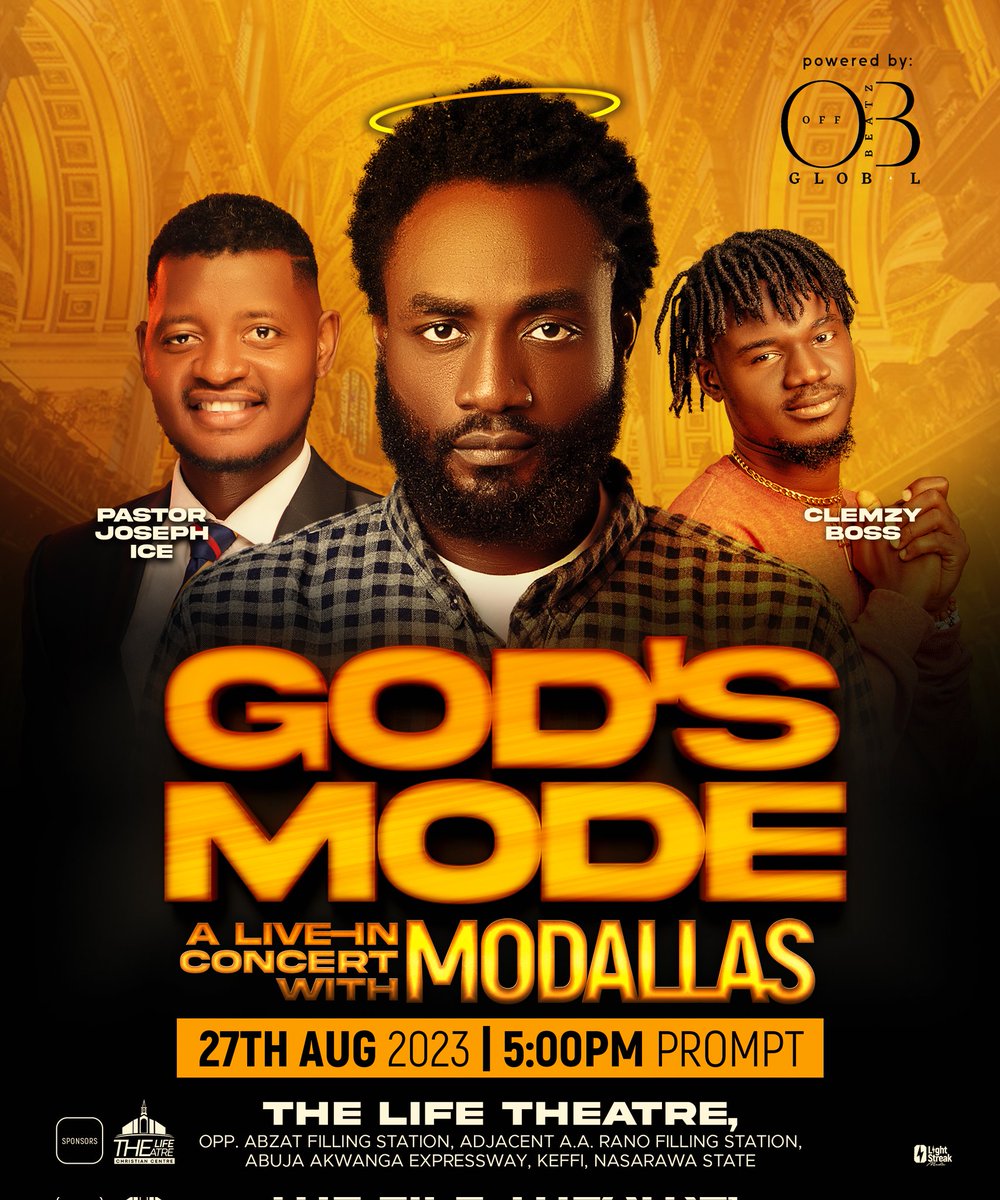 iammodallas's tweet photo. It's officially 27th of August. Let's share, pray and Support. I told you About How you'll definitely be blessed yeah( See the Lineup). https://t.co/VcRQHysmeL