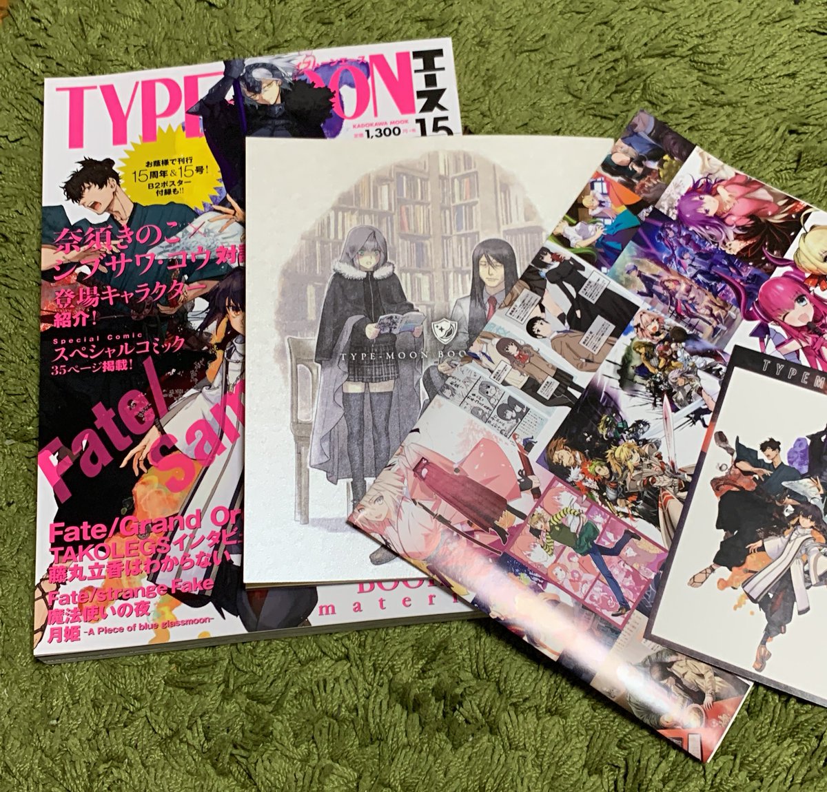 s0umak1's tweet photo. 本が届いたのでゆっくり読むことにする。
#TYPEMOONACE https://t.co/0eVS65FLA2