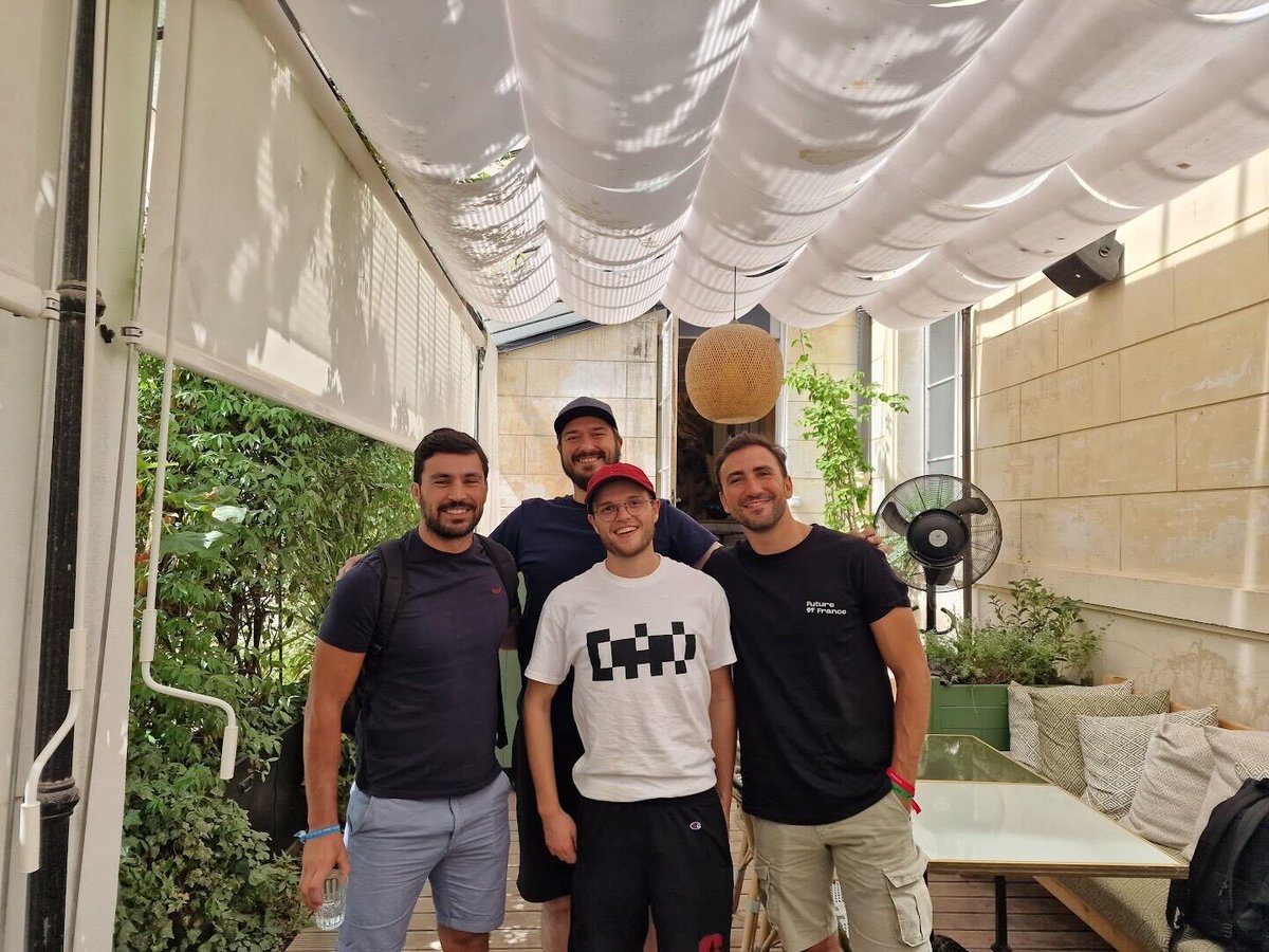 Fabio Mancini (@0xfabiom) on Twitter photo 🥁and 🥁…
<a href="/TokenOps_xyz/">TokenOps.xyz</a> engineering team (<a href="/mike_tokenops/">Mike</a> <a href="/ClaudBarreira/">Cláudio Barreira</a> <a href="/Gedi_minas/">gedas</a> ) won over $4k at <a href="/ETHGlobal/">ETHGlobal</a> hackathon across 2 projects: 🥁and 🥁…
<a href="/TokenOps_xyz/">TokenOps.xyz</a> engineering team (<a href="/mike_tokenops/">Mike</a> <a href="/ClaudBarreira/">Cláudio Barreira</a> <a href="/Gedi_minas/">gedas</a> ) won over $4k at <a href="/ETHGlobal/">ETHGlobal</a> hackathon across 2 projects: