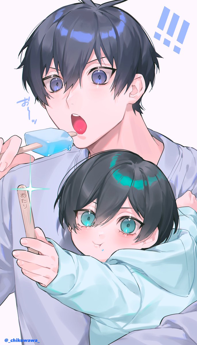 _chikuwawa_'s tweet photo. おおきいのとちいさいの / rnis https://t.co/PVGvjGRHkx