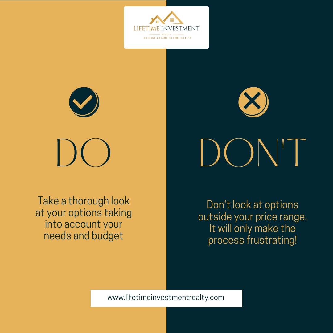 LifetimeRealty's tweet image. 🏡 Real Estate Do&apos;s and Don&apos;ts! 🚫💡 Master the art of property success with these essential tips. From research to budgeting, we&apos;ve got you covered. 💪 Share your real estate experiences and let&apos;s learn together! 🏠💬 #RealEstateDoAndDonts #PropertySuccessTips #ExpertAdvice