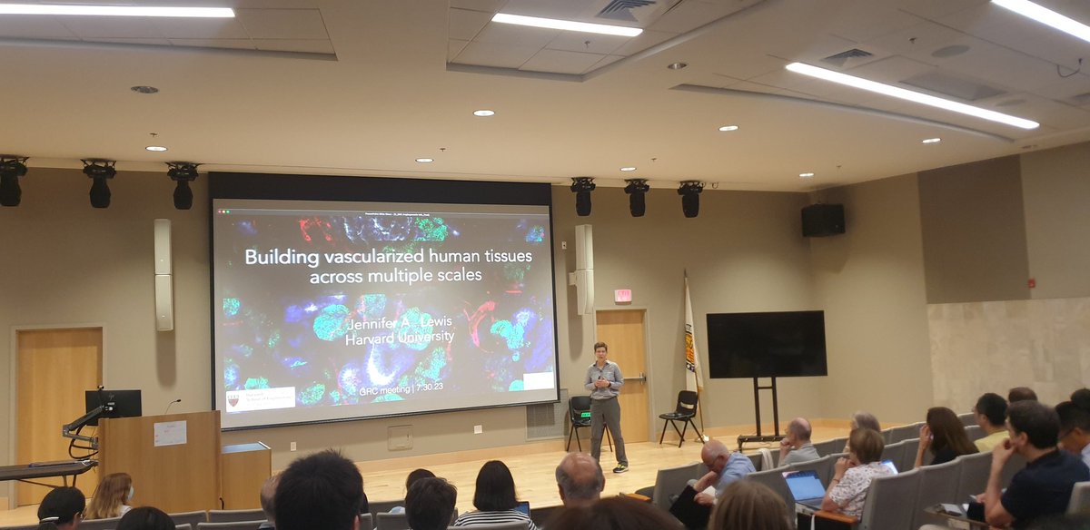 Alex Ainscough (@ainscoughalex) on Twitter photo Sharing a couple of pics from the beautiful seaside location for the #GRCAngiogenesis conference in Newport RI plus an action shot of <a href="/JenniferALewis1/">Jennifer A. Lewis</a>'s amazing keynote last night.
Huge thanks to the organisers <a href="/cleaverlab/">Ondine Cleaver</a> and <a href="/KarinaYaniv/">🎗️Karina Yaniv🎗️</a> - lots more brilliant science to come! Sharing a couple of pics from the beautiful seaside location for the #GRCAngiogenesis conference in Newport RI plus an action shot of <a href="/JenniferALewis1/">Jennifer A. Lewis</a>'s amazing keynote last night.
Huge thanks to the organisers <a href="/cleaverlab/">Ondine Cleaver</a> and <a href="/KarinaYaniv/">🎗️Karina Yaniv🎗️</a> - lots more brilliant science to come!